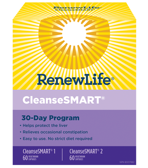 Renew Life® CleanseSMART®, Full Body Cleanse, 30 Day Program