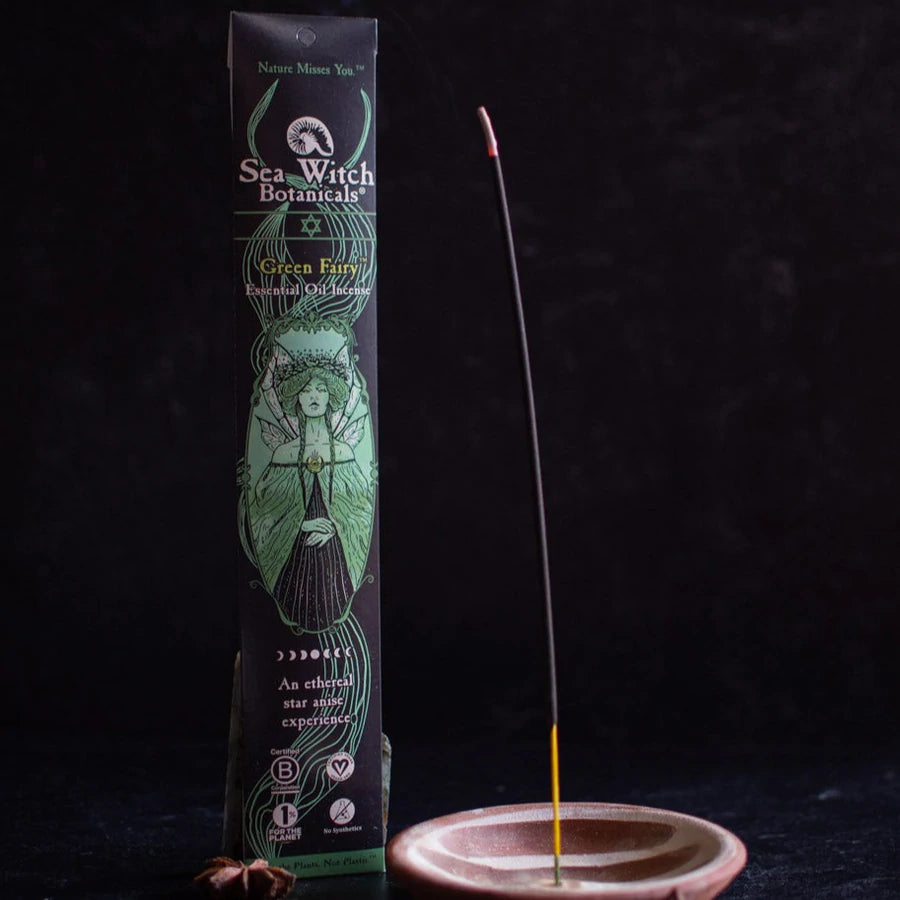 Sea Witch Botanicals Incense Green Fairy