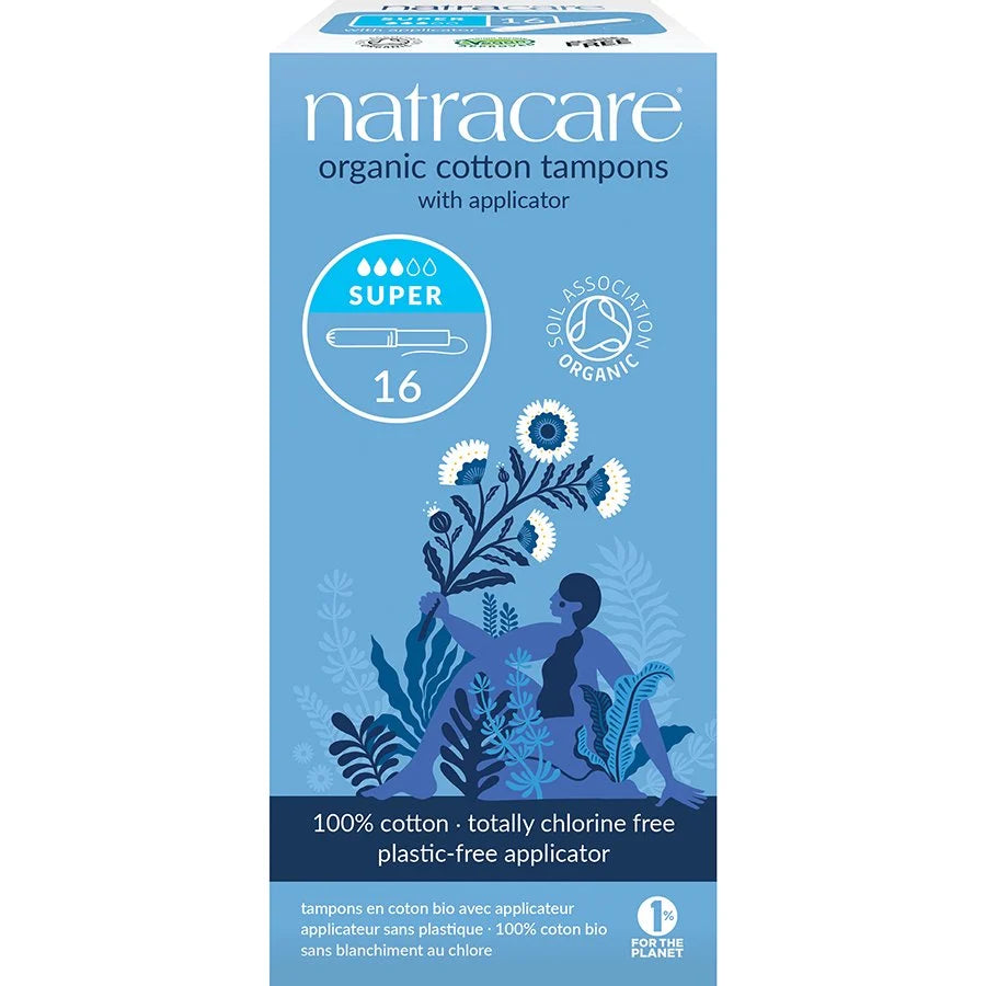 Natracare Super Organic Cotton Tampons with Applicator