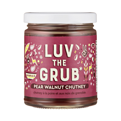 Luv The Grub Pear Walnut Chutney